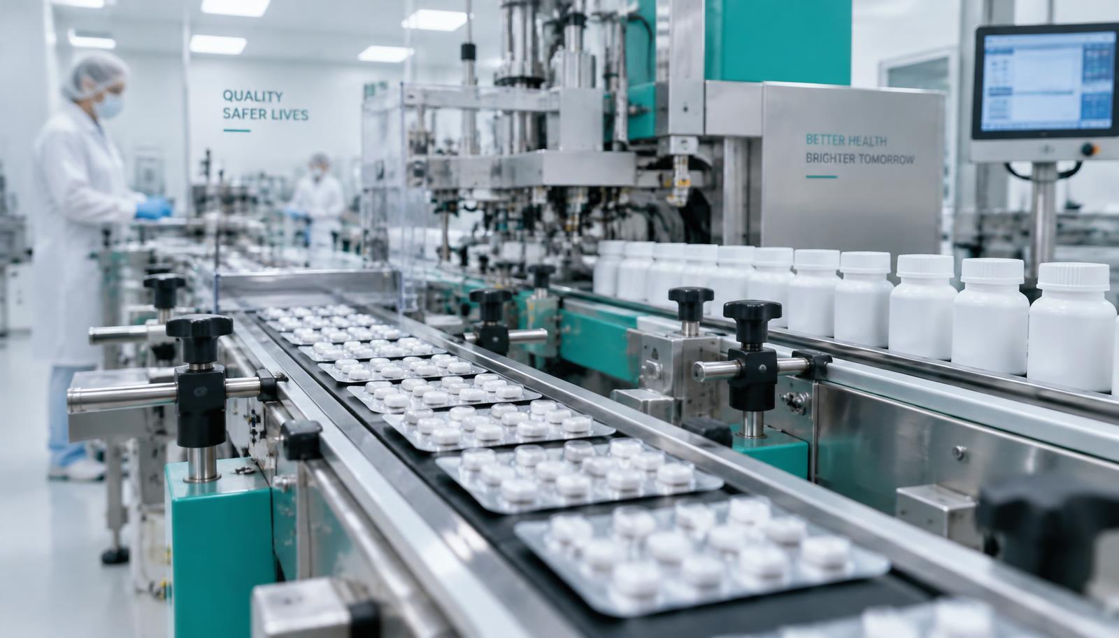 TruthaPharma production line packaging medicines